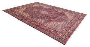 Tappeto Sarough Stilizzato Rosso Scuro Avorio 247x340 Cm