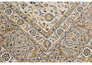 Tappeto Kashan Floreale Avorio Beige 285x410 Cm