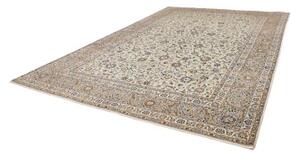 Tappeto Kashan Floreale Avorio Beige 285x410 Cm