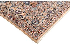 Tappeto Kashmar Medaglione Floreale Beige Blu 300x375 Cm