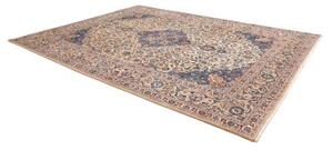 Tappeto Kashmar Medaglione Floreale Beige Blu 300x375 Cm