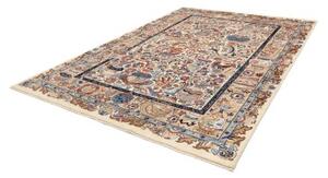 Tappeto Kashmar Figurativo Beige Azzurro 220x320 Cm