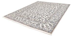 Tappeto Nain Kashmar Floreale Avorio Blu 246x303 Cm