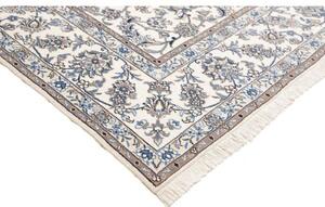Tappeto Nain Kashmar Floreale Avorio Blu 246x303 Cm