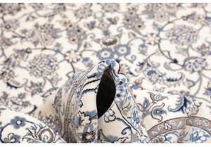 Tappeto Nain Kashmar Floreale Avorio Blu 246x303 Cm