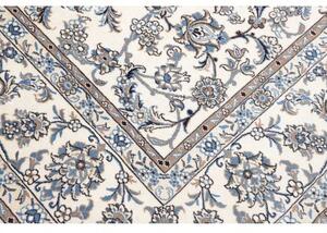 Tappeto Nain Kashmar Floreale Avorio Blu 246x303 Cm