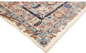 Tappeto Kashmar Figurativo Beige Azzurro 220x320 Cm