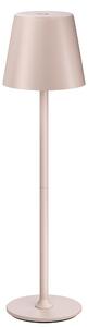 Lampada da tavolo LED UPXNBOR, senza fili, lampada da tavolo in metallo interamente realizzata, adatta per interni ed esterni