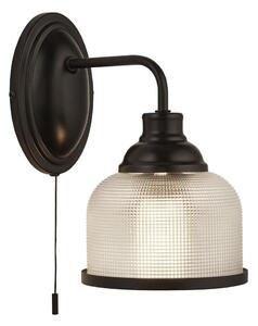 Searchlight 2671-1BK - Applique BISTRO 1xE27/60W/230V nero