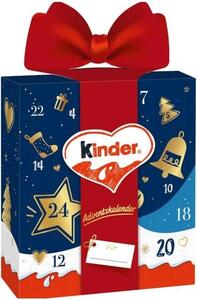 Calendario dell'avvento decorativo Ferrero kinder Mix confezione regalo 214g