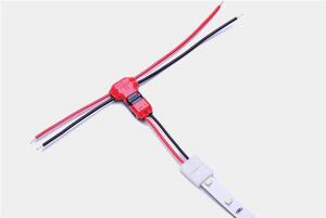 Connettori a T DOTLUX a 2 poli per strisce LED (set da 5 pezzi)