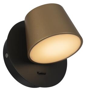Maytoni MOD421WL-L6BBS3K - Applique a LED PIXEL 7W/230V 3000K oro/nero