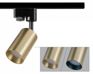 Faretto per sistema a binario MARIBEL 3xGU10/10W/230V oro