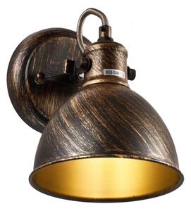 Brilagi - Faretto da parete TECHNO 1xE27/60W/230V bronzo/patina