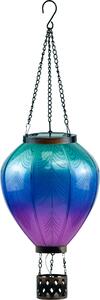 LED XL solare lanterna mongolfiera struttura in metallo decorazione giardino