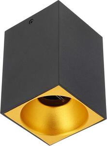 Plafoniera quadrata nera TENSA 20W GU10 IP20 250V 90x90x140 OS-TENGU10KW-00