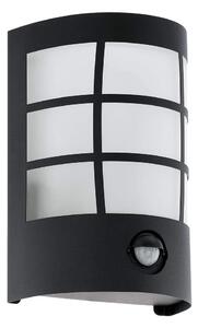 Applique da esterno con rilevatore di movimento Cerno Black Eglo LED 75314 11x14x15,5 cm