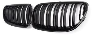 Griglia anteriore - Modello coupé E92 / cabriolet E93 - Coppia - Design a rete - Nero lucido - Restyling 2010–2013