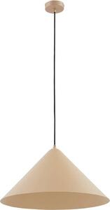 Lampada a sospensione Lindby Clarine, beige, Ø 50 cm, metallo