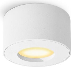 SSC-LUXon CELI-1 Faretto da superficie bianco IP44 con fourSTEP Dimmerabile senza dimmer Modulo LED 230V - Spot 4W bianco caldo ad ampio angolo di emissione