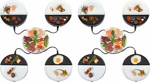 Bourgini Chef's Dinner Party Gourmet Set - 8 persone - Teglia da forno - Senza PFAS