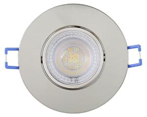 EGLO Set di 3 faretti LED da incasso Cedrez, diametro 9 cm, faretti a soffitto extrapiatti, con interruttore a levetta per la regolazione della temperatura del colore: bianco caldo, bianco neutro, bianco freddo
