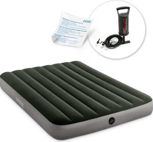 Materasso gonfiabile per due persone con pompa a pistone INTEX 664108 - 68612