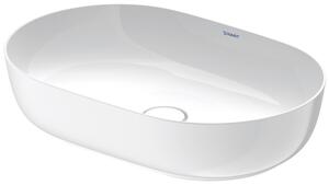 Duravit Luv vasque à poser 60x40cm, sans trop-plein, sans percement pour robinetterie, meulé, 0379600000, 0379600000