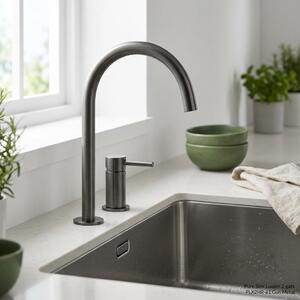 Miscelatore per cucina Gun Metal PLX2HR-61 Pure.Sink