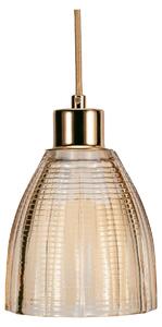Lampada a sospensione Paulmann, modello Gleaming Gold, diametro 133 mm, attacco E27, potenza massima 25W, colore oro