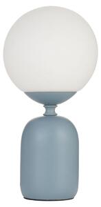 Lampada da tavolo Paulmann Glowing Charm, attacco E14, massimo 20W, colore blu e bianco
