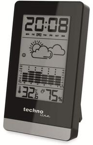 Stazione meteorologica digitale Technoline WS 9125 nero, argento