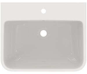 Ideal Standard i.life B lavabo, avec trou pour robinet, avec trop-plein, 600x480mm, T460701, T460701