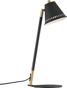 Nordlux lampada da tavolo Pino nero/ottone max. 15W GU10 senza lampadina con interruttore