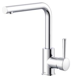 Rubinetto da cucina - Cromato - Altezza bocca 25 cm - Dischi in ceramica