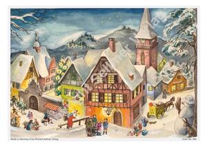 Calendario dell'Avvento "Villaggio innevato"