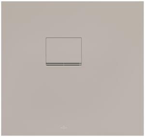 Villeroy & Boch Squaro Infinity receveurs de douche, Quaryl, rectangulaire, montage dans le coin gauche, à découper, 800x750x40mm, UDQ8075SQI2LV-AL, UDQ8075SQI2LV-AL