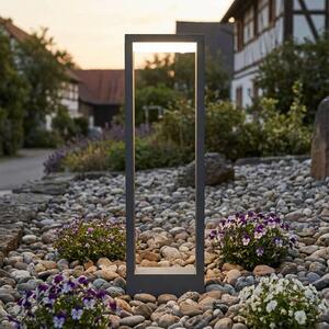 Lampada da giardino a LED per esterni 50 cm IP54 resistente alle intemperie 4000K 480lm antracite MENISINO lampada da pavimento