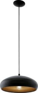 Lampada a sospensione Loft "Mogano 1" in acciaio legato al rame nero Lampada a sospensione soggiorno tavolo da pranzo