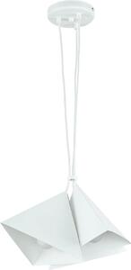 Lampada a sospensione moderna "Set" in metallo bianco a 3 luci per soggiorno sala da pranzo tavolo da pranzo