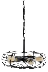 Näve - Lampada a sospensione in metallo, Spice, altezza totale: 226cm max, paralume d:47,5cm; h:14,5cm; 7065422