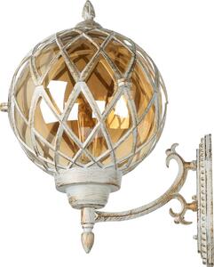 Lampada da parete da esterno in oro bianco vintage rustico KAIRO lampada da esterno