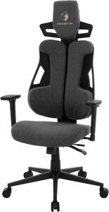 Sedia da ufficio ergonomica - Sedia da gaming confortevole - Ideale per lunghe sessioni di utilizzo - Braccioli 3D regolabili - Altezza massima: 142 cm - Grigia