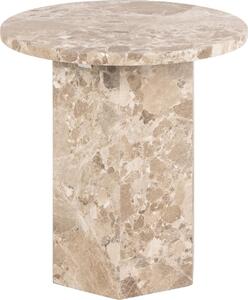 Tavolino Naxos tavolino Ø50cm marmo marrone