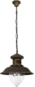 Luce da esterno a sospensione in ottone antico fatta a mano IP44 luce a sospensione balcone veranda terrazza illuminazione esterna