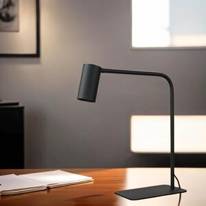 Lampada da tavolo nera GU10 40 cm metallo lampada da tavolo moderna