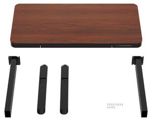 Activejet ET119S-CZ/O 120x60, nero, noce, 45 kg, 725 - 1225 mm, legno, forma rettangolare, acciaio