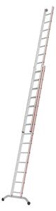 Scala a sfilo Hymer, in due sezioni, 2x14 pioli, lunghezza 4,20 / 7,26 m, altezza massima di raggiungimento 7,92 m, peso 18,3 kg
