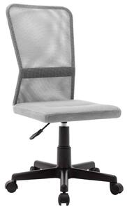 VidaXL Sedia da ufficio Grigio 44x52x100 cm in rete