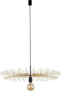 Lampada a sospensione in metallo Ø 78,5 cm in oro per E27 lampada a sospensione sala da pranzo lampada a sospensione soggiorno